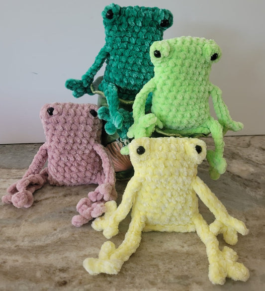 Mini Frog Plushies