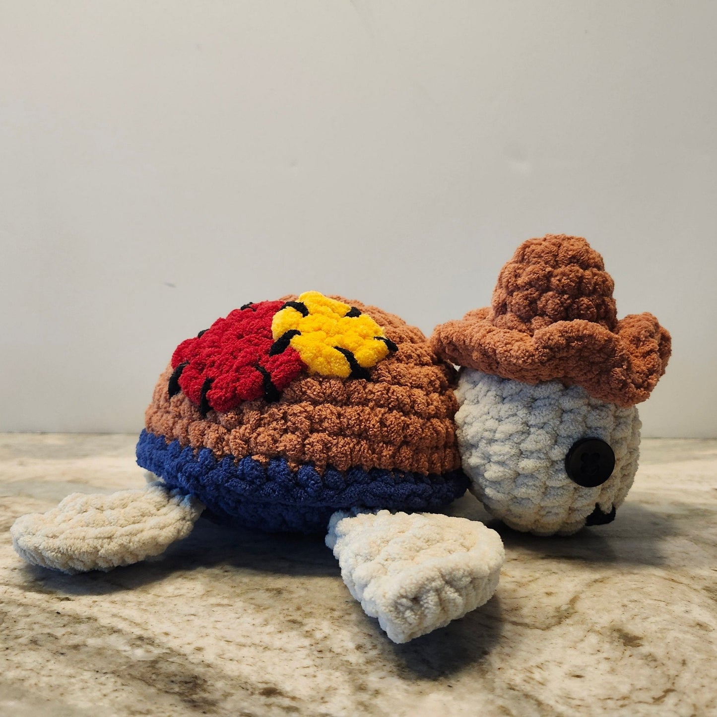 Scarecrow Turtle Plushie