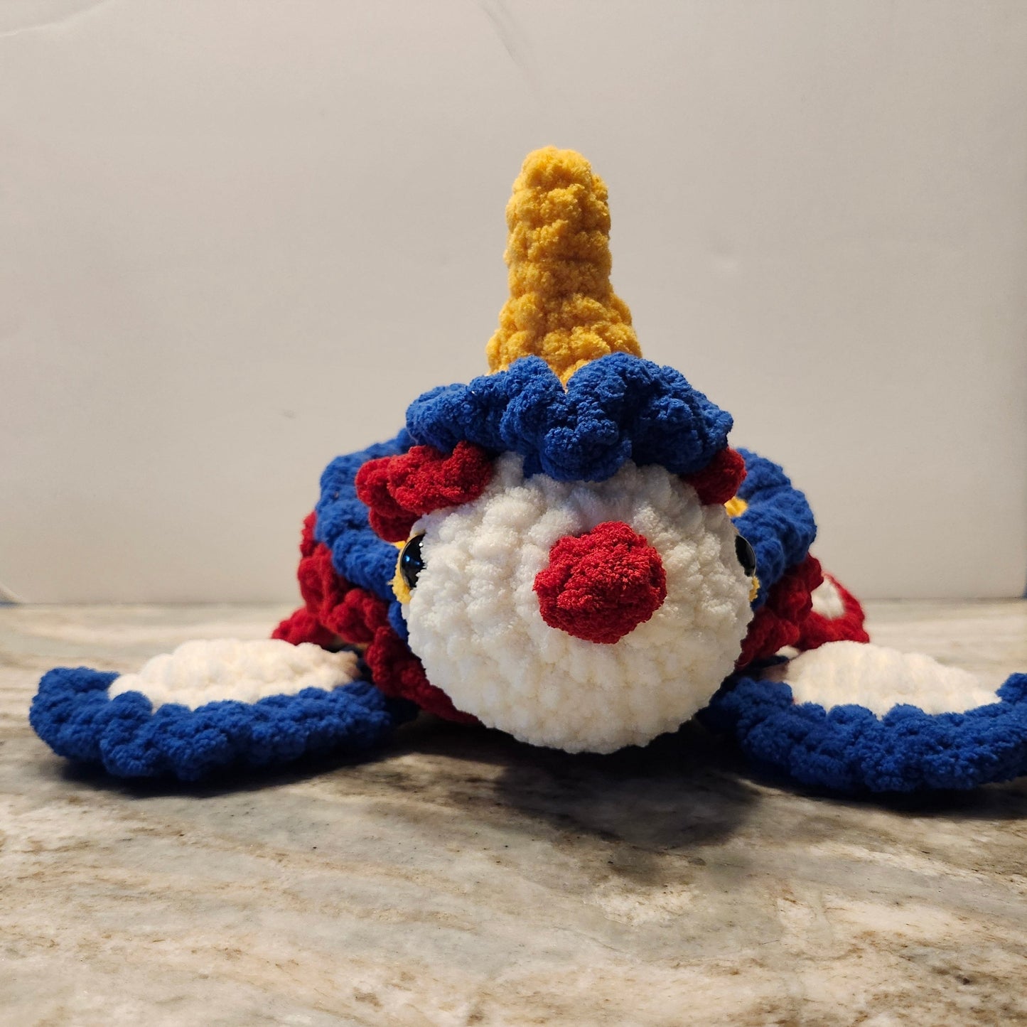 Clown Turtle Plushie