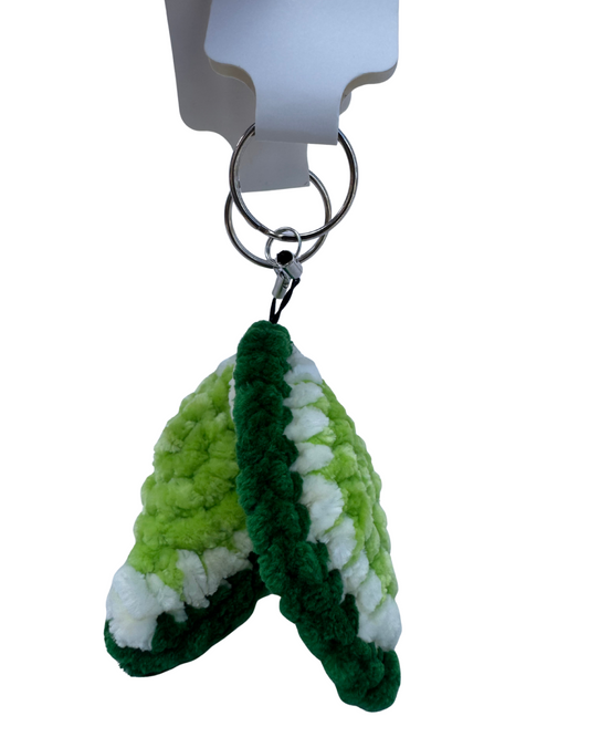 Lime Slice Keychain