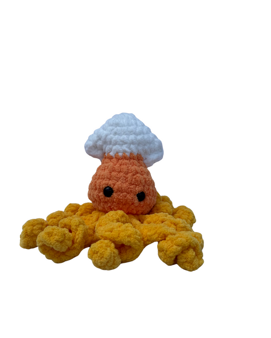 Halloween Candy corn Squid