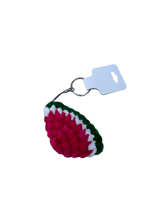 Watermelon Slice Key Chain